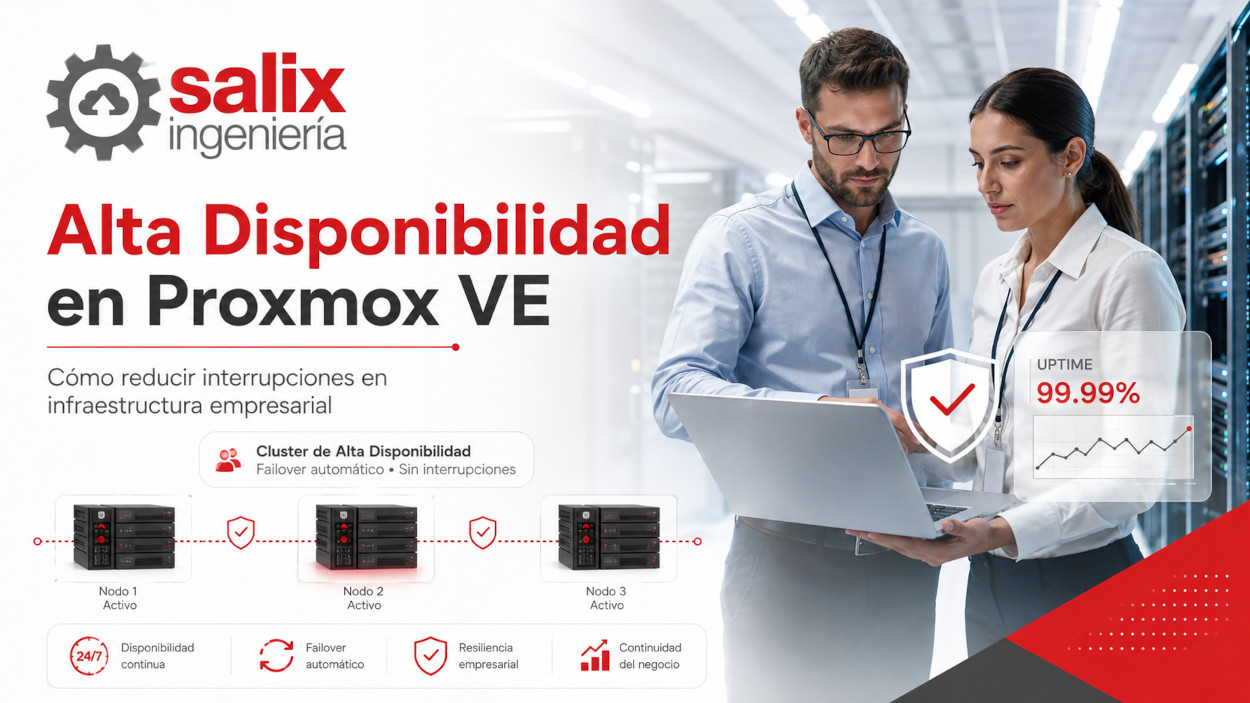 Proxmox VE Alta Disponibilidad HA